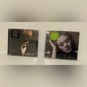 Both Adele 19 and 21 CD Albums - New and Sealed!